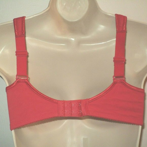 ABC Mastectomy Bra 34B Red Ferrari #505 No Wires - Picture 2 of 3